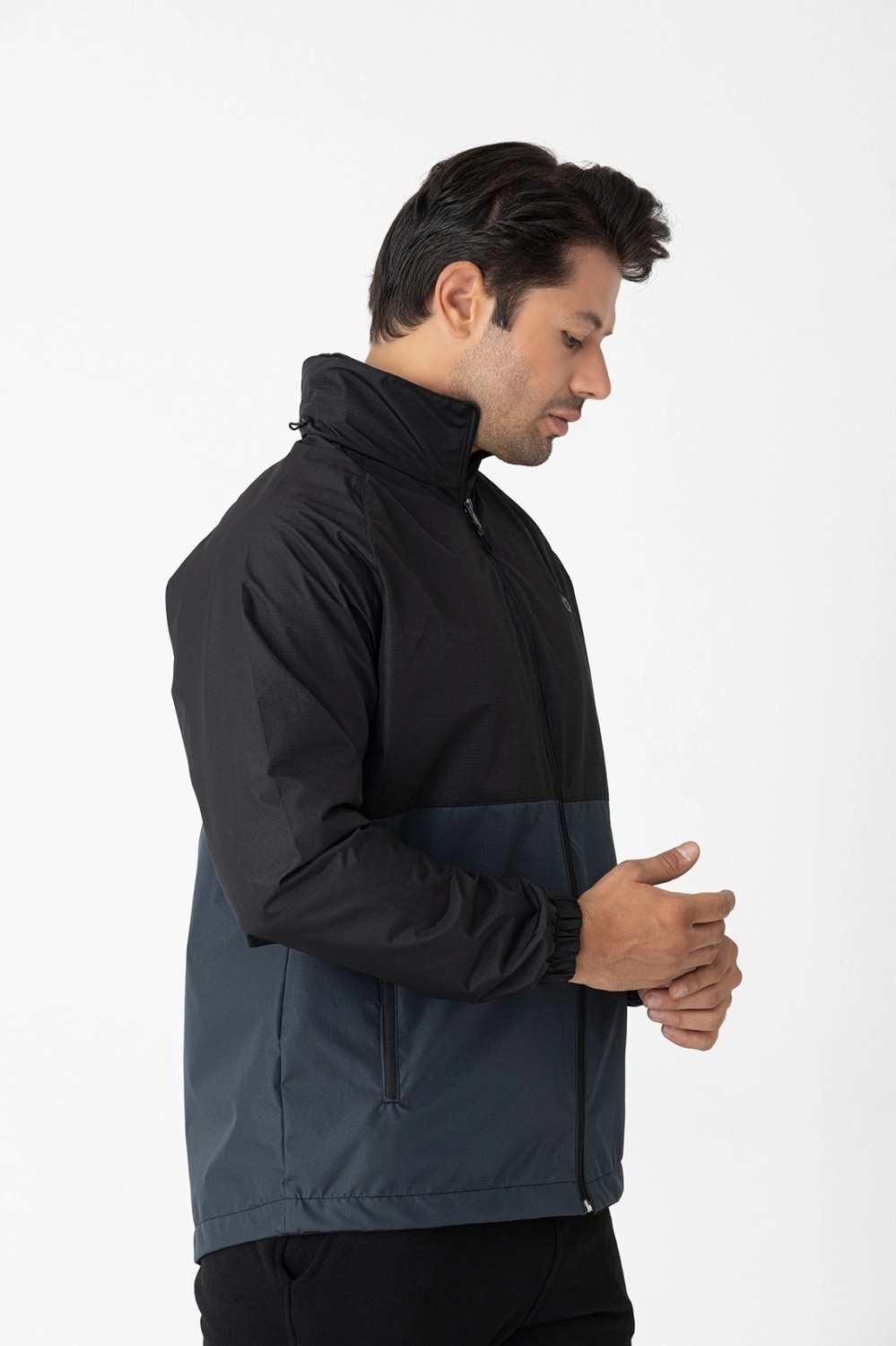 Crozwise Yağmurluk Siyah 5038-10 görsel 3
