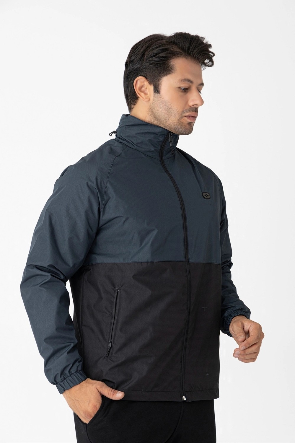 Crozwise Yağmurluk Siyah 5038-10 görsel 4