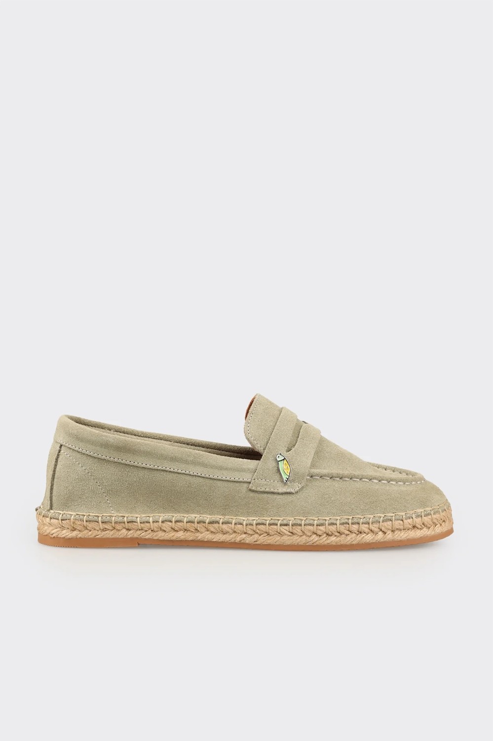 Elle Kahve Deri Kadın Espadril