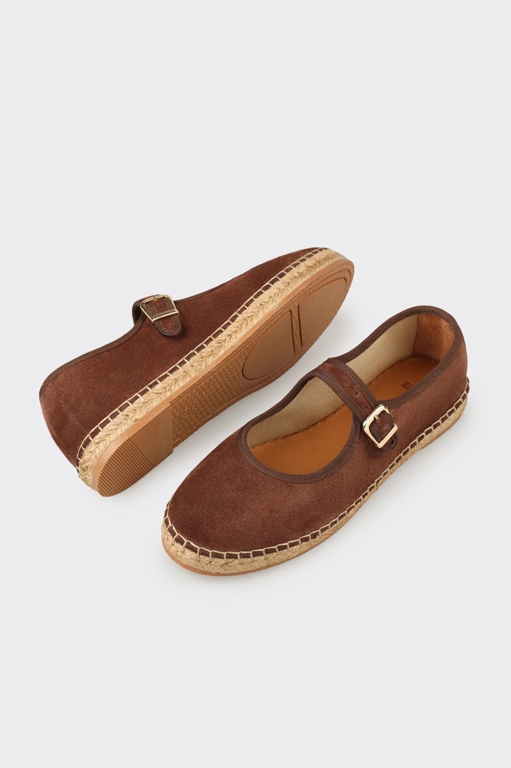 Elle Bej Deri Kadın Espadril görsel 3