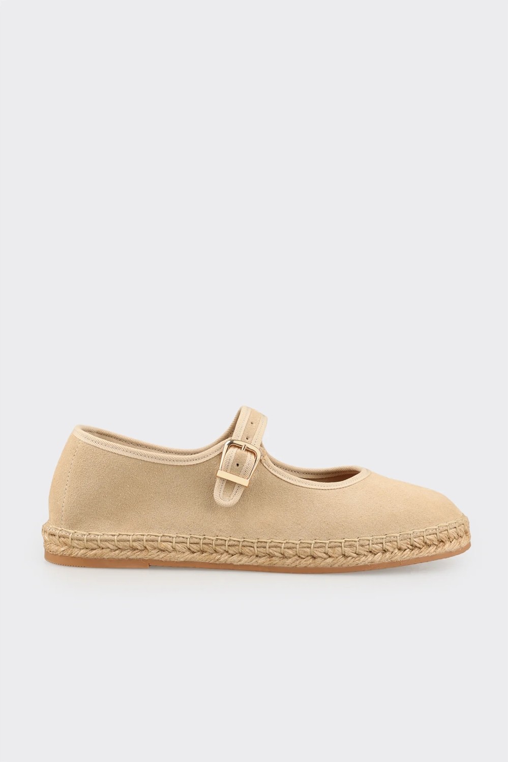 Elle Bej Deri Kadın Espadril görsel 6