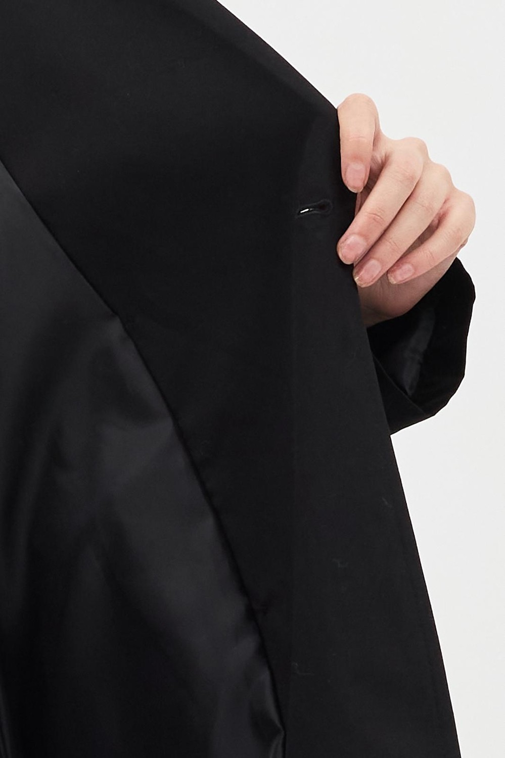 Ressho Kadın Kemerli Uzun Trençkot, Su Geçirmez, Astarlı, Oversize Model görsel 4