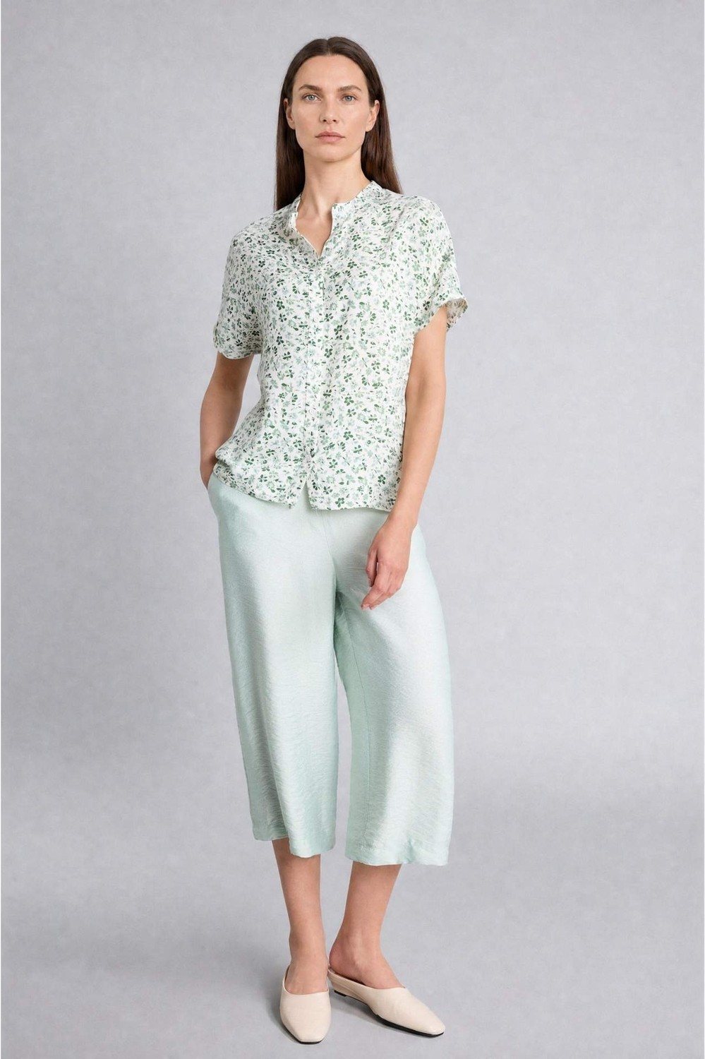 DeFacto Straight Fit Geniş Paça Lacivert Pantolon F0988AX26SM görsel 2