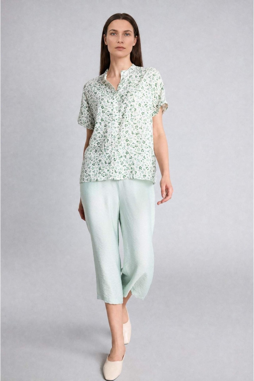 DeFacto Straight Fit Geniş Paça Lacivert Pantolon F0988AX26SM görsel 3