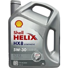 Shell Helix Hx8 Syn Ect 5W-30 4 Litre Motor Yağı (Üretim Yılı: 2022)