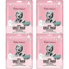 Petite Maison Enerji Veren Kağıt Maske 25 ml 4'lü Set