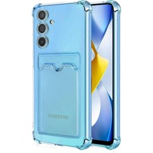 Microsonic Samsung Galaxy A05S Card Slot Shock Kılıf Mavi