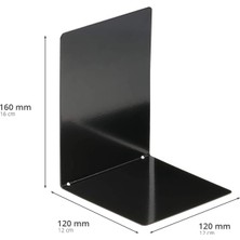 3Art Metal Dekoratif Kitap Tutucu - Metal Kitap Ayracı - Kitap Standı 2'li Set