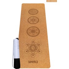 Seeka Yoga Mantar Serisi Yoga Matı - Mandala