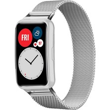 HappyCase Huawei Fit2 Kordon Milano Metal Hasır Kordon