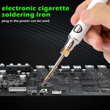 Vigortrading USB ile Mini Elektrikli Havya Üç Hızlı Ayarlanabilir Sıcaklık Elektrikli Havya 5V 8W Hızlı Isıtma Kaynak Aracı (Yurt Dışından)