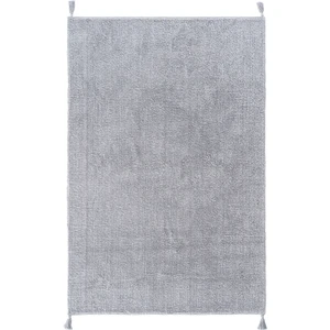 Cool Cotton Ccn Plain Grey Makinede Yıkanabilir Kaymaz Tabanlı Naturel Pamuk Dokuma Bebek Halısı