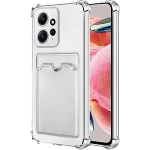 Xiaomi Redmi Note 12 4g Card Slot Shock Kılıf Şeffaf