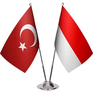 Asya Bayrak Endonezya Ikili Masa Bayrağı
