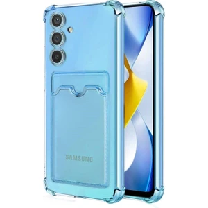 Samsung Galaxy A05S Card Slot Shock Kılıf Mavi