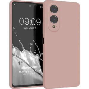 Matte Silicone Vivo Y17S Kılıf Rose Gold