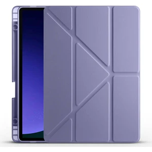 Samsung Galaxy Tab A9+ Plus SM-X210 Uyumlu Kalem Bölmeli Pu Deri Yumuşak Koruyucu Silikon Kılıf