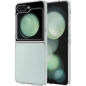 Samsung Galaxy Z Flip 5 ile Uyumlu Kılıf Yüksek Korumalı Sert Şeffaf Kapak