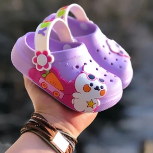 Kız Çocuk Crocks Modeli Sandalet , Çocuk Terlik , Anaokulu Kreş Sandaleti , Deniz Plaj ve Havuz Için Sandalet ve Terlik