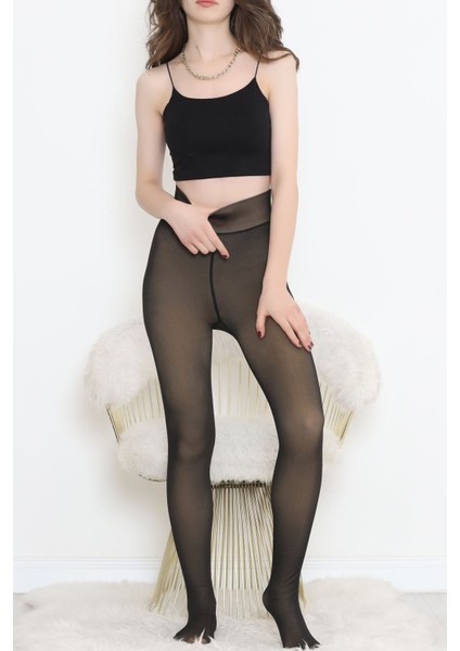 Termal Külotlu Çorap Tayt Siyah - 20184.1778. fırsatları