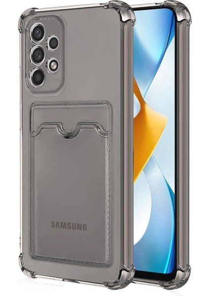 Samsung Galaxy A53 5g Card Slot Shock Kılıf Füme