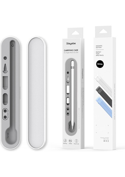 Apple Kalem Kutusu, Apple Ikinci Nesil Saklama Kutusu, 1/2 Nesil Manyetik Kalem Kutusu Koruyucu Kapak Için Uygundur (Yurt Dışından)