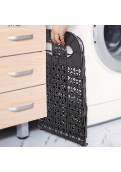 Katlanabilir Plastik Kalınlaşmış Kirli Giysiler Sepeti Banyo Yumruk Içermeyen Duvara Monte Kirli Giysiler Sepeti Ev Oyuncak Çeşitli Eşyalar Depolama Sepeti (Yurt Dışından) fırsatları