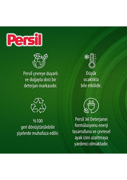 Power Jel Renkliler İçin Derin Temizleme 26 Yıkama 1690 ml