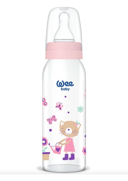 Klasik Cam Biberon 250 ml - Pudra Pembe