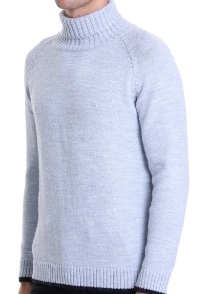 Mavi Regular Fit Düz Balıkçı Yaka Triko Kazak indirimleri