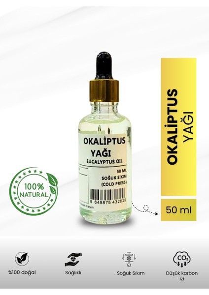 Okaliptus Yağı - 50 ml Özel Kutuda