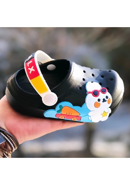 Erkek Çocuk Crocks Modeli Sandalet , Çocuk Terlik , Anaokulu Kreş Sandaleti , Deniz Plaj ve Havuz Için Sandalet ve Terlik