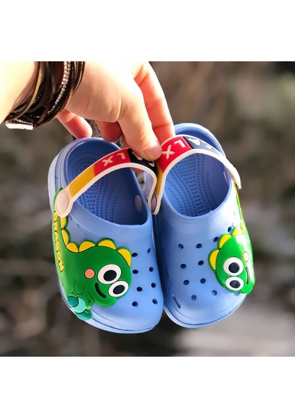 Erkek Çocuk Crocks Modeli Sandalet , Çocuk Terlik , Anaokulu Kreş Sandaleti , Deniz Plaj ve Havuz Için Sandalet ve Terlik