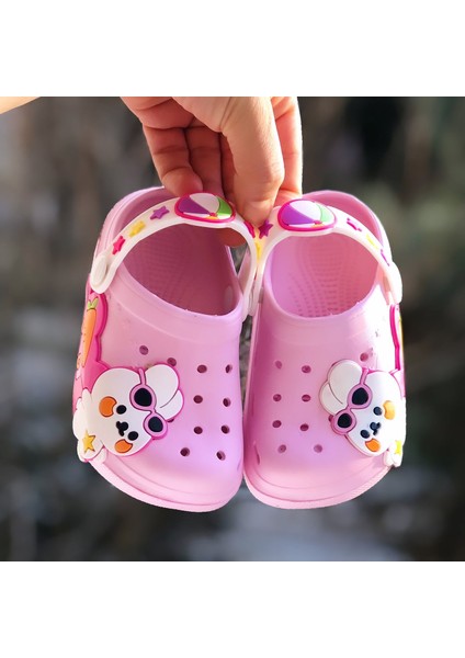 Kız Çocuk Crocks Modeli Sandalet , Çocuk Terlik , Anaokulu Kreş Sandaleti , Deniz Plaj ve Havuz Için Sandalet ve Terlik fiyatları