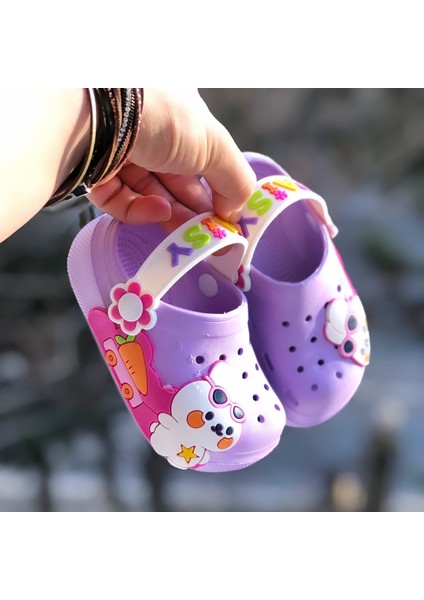 Kız Çocuk Crocks Modeli Sandalet , Çocuk Terlik , Anaokulu Kreş Sandaleti , Deniz Plaj ve Havuz Için Sandalet ve Terlik modelleri