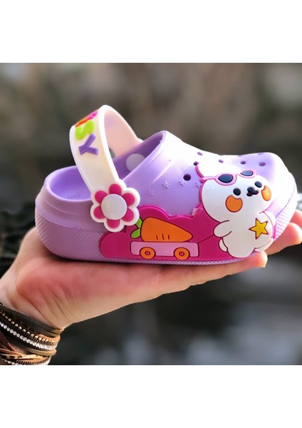 Kız Çocuk Crocks Modeli Sandalet , Çocuk Terlik , Anaokulu Kreş Sandaleti , Deniz Plaj ve Havuz Için Sandalet ve Terlik fırsatları