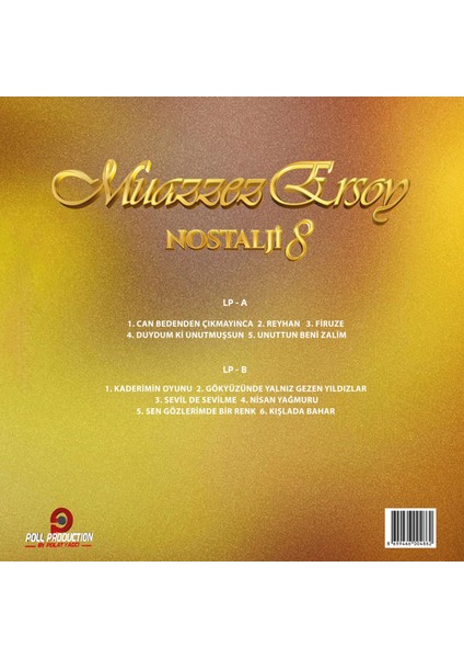 Muazzez Ersoy - Nostalji 8 (LP)