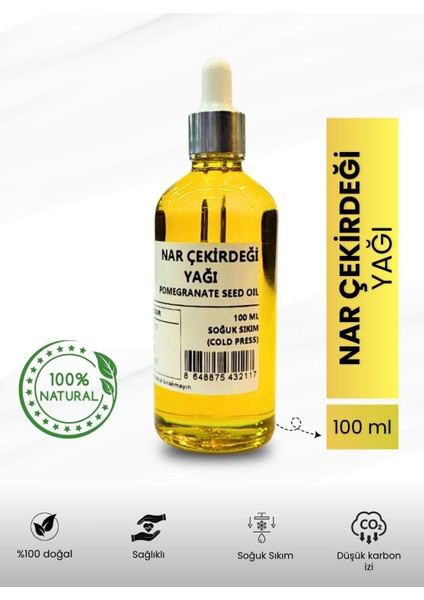 Nar Çekirdeği Yağı - 100 ml Özel Kutuda