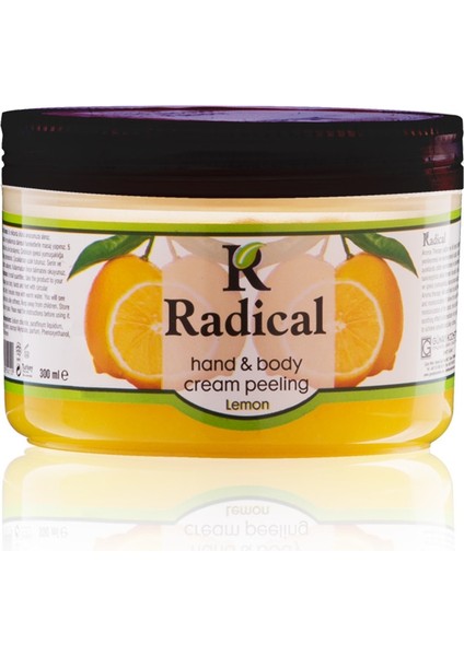 Limon Özlü Krem El Ve Vücut Peelingi 300 Ml 8680035542120