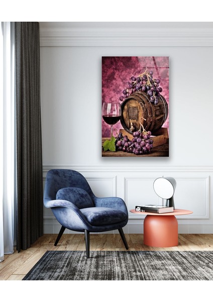 Şarap Cam Duvar Tablosu modelleri