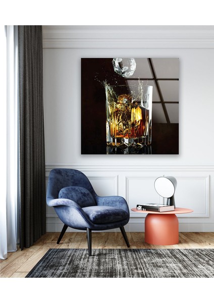Kokteyl Cam Duvar Tablosu modelleri