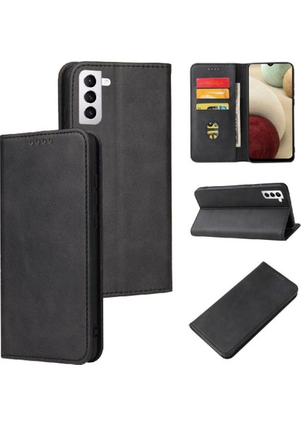 Kart Tutucu Kickstand ile Samsung Galaxy S21 Fe Kart Ekleme Için Kılıf (Yurt Dışından)