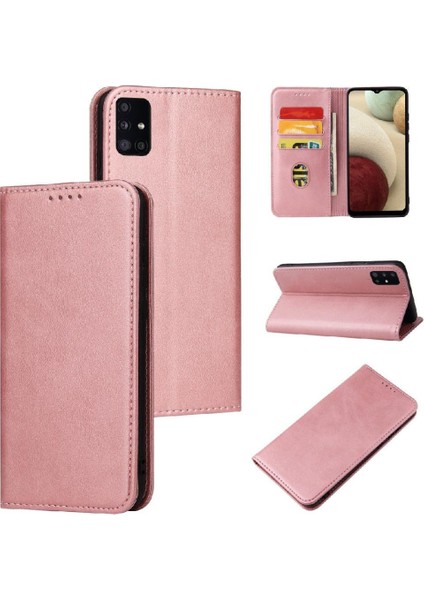 Samsung Galaxy Case Deri Folio Flip Case Tam Koruma Kartı (Yurt Dışından)