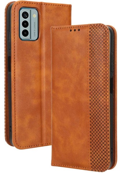 Nokia G22 4g Manyetik Kapatma Pu Deri Cüzdan Için Kılıf (Yurt Dışından)