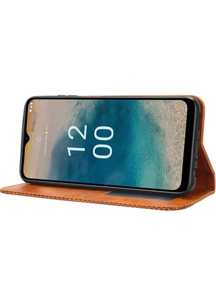 Nokia G22 4g Manyetik Kapatma Pu Deri Cüzdan Için Kılıf (Yurt Dışından) fırsatları