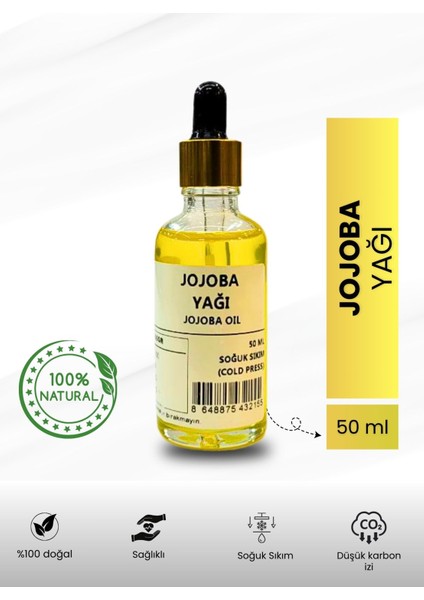 Jojoba Yağı - 50 ml Özel Kutuda