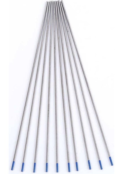 10 Adet Tungsten Kaynak Elektrotları Lantanlı Elektrot Mavi Ucu 1.0/1.6/2.4mm (Yurt Dışından)