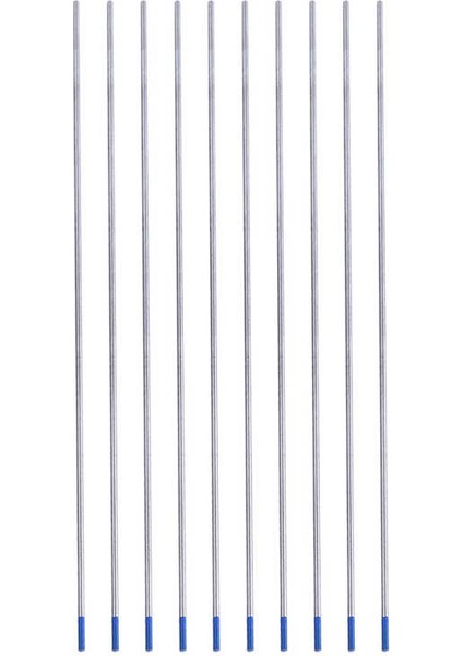 10 Adet Tungsten Kaynak Elektrotları Lantanlı Elektrot Mavi Ucu 1.0/1.6/2.4mm (Yurt Dışından) indirimleri