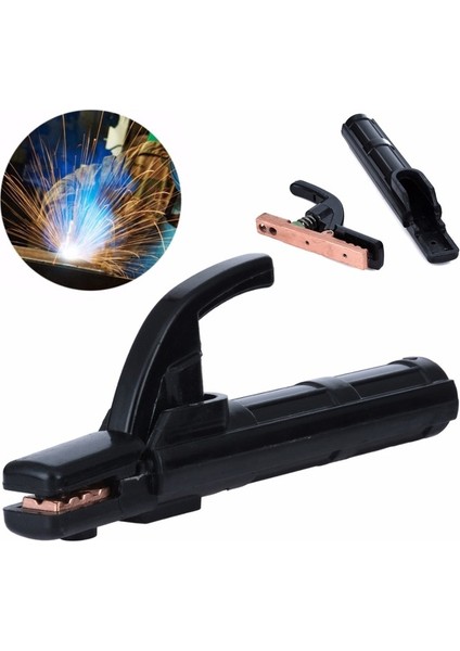 Adet 300A Elektrot Tutucu Sopa Kaynakçı Bakır Kaynak Çubuğu Kaymaz Kolu Kelepçe Aracı Gemi Fabrika Madencilik (Yurt Dışından) indirimleri