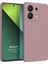 Matte Silicone Xiaomi Poco X6 5g Kılıf Rose Gold 1